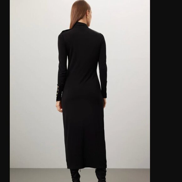 TORY BURCH Jersey Turtleneck Dress Size 6 - Picture 3 of 8